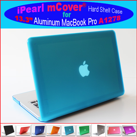 AQUA hard shell case for 			Unibody MacBook