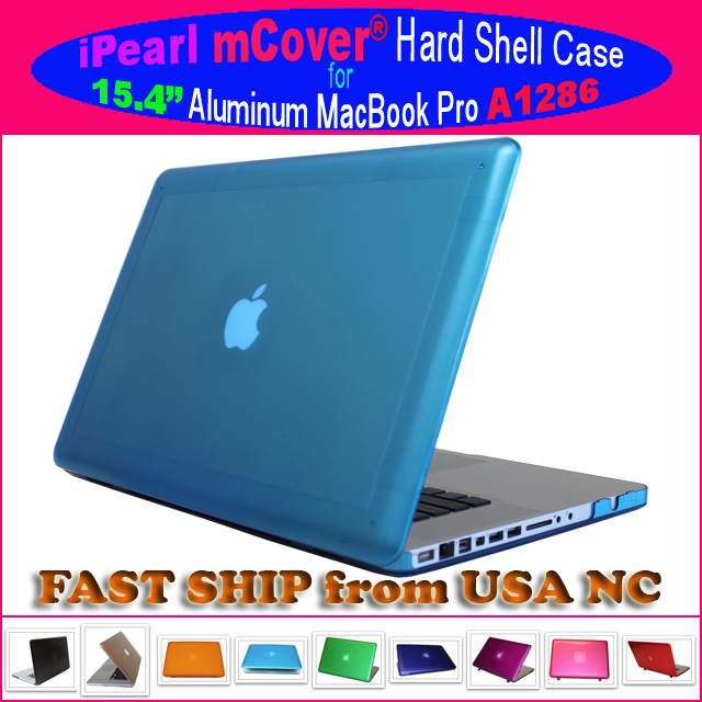 AQUA hard shell case 			for MacBook Pro