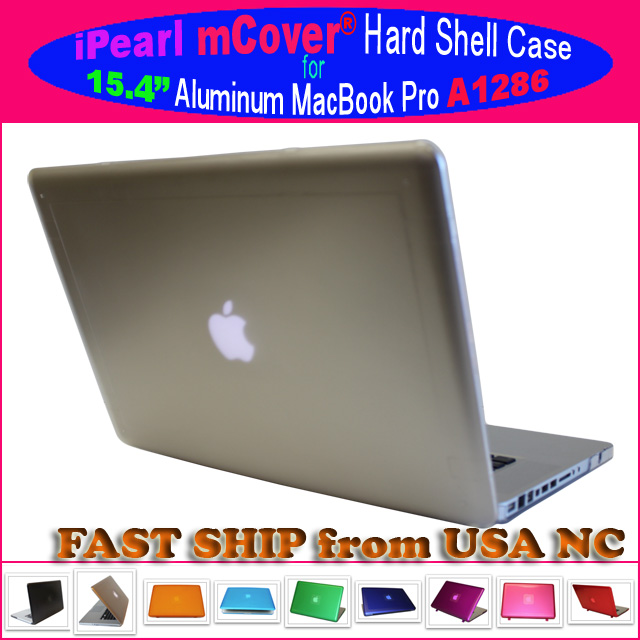 Clear hard shell case 			for MacBook Pro