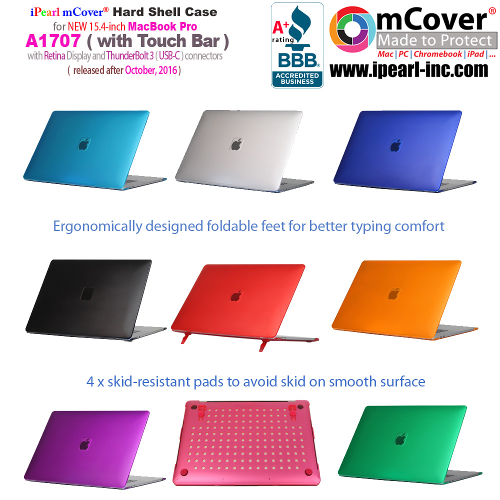 mCover® case
 			for MacBook Pro 15-inch with Touch Bar