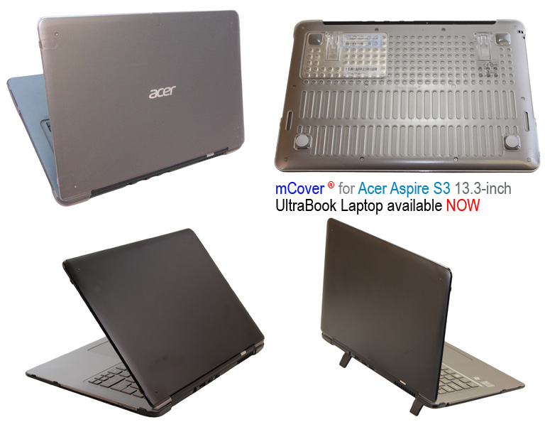 mCover Hard Shell case for Acer Aspire
 				S3 series Ultrabook
