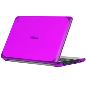 Pink mCover iPearl Hard Shell Case for 11.6 ASUS Chromebook C202SA Series Laptop 