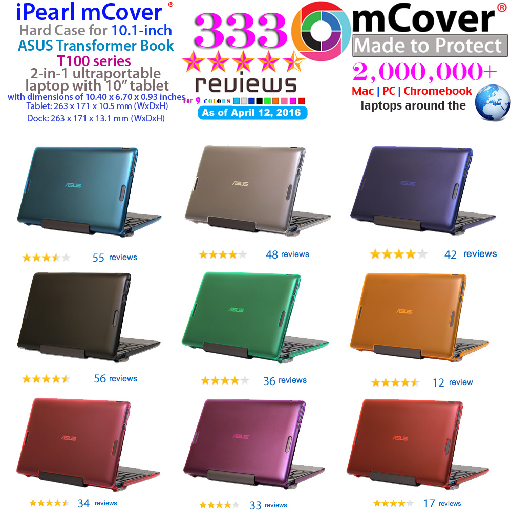 mCover Hard Shell case for ASUS
 				Transformer Book T100 series Ultrabook