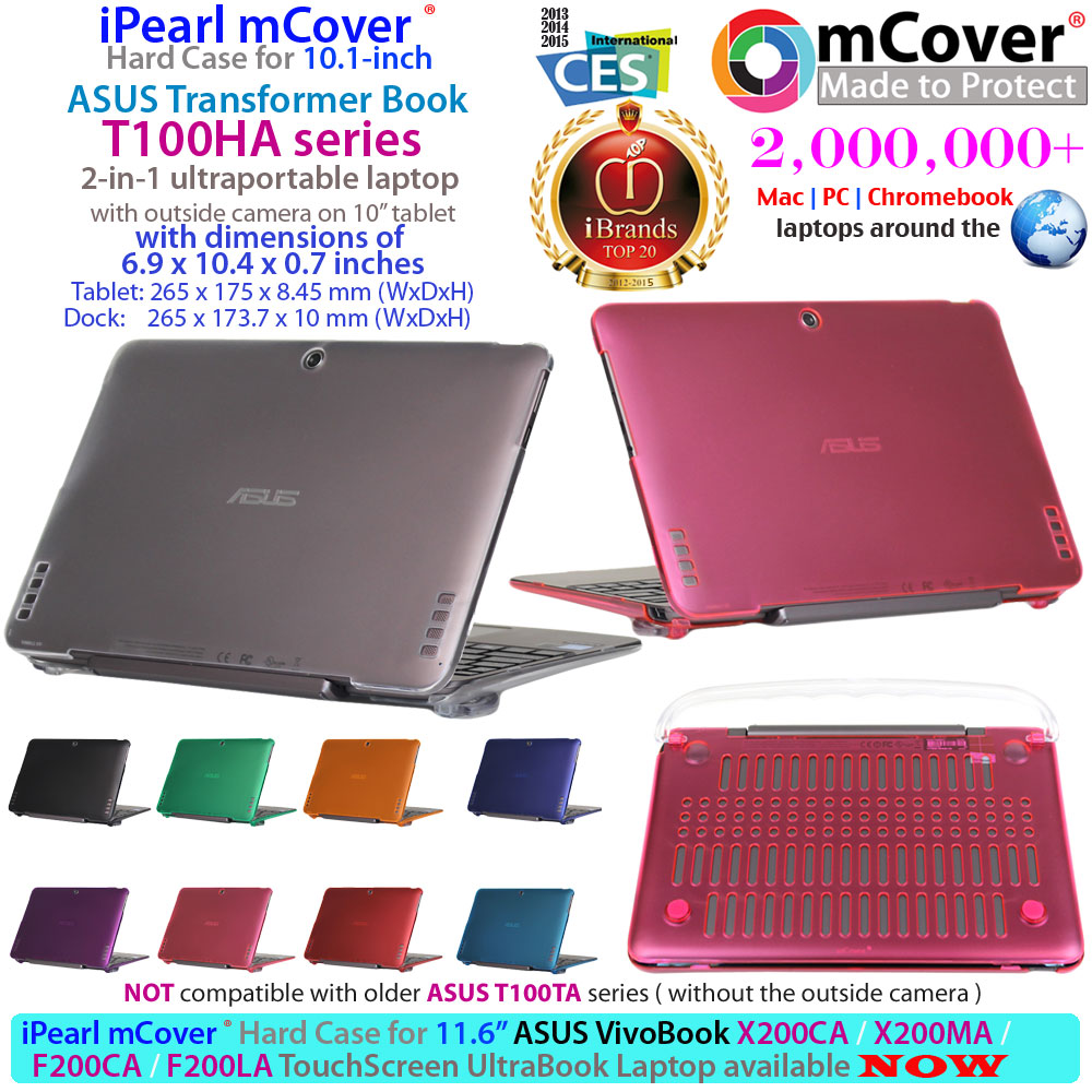 mCover Hard Shell case for ASUS
 				Transformer Book T100HA series Ultrabook