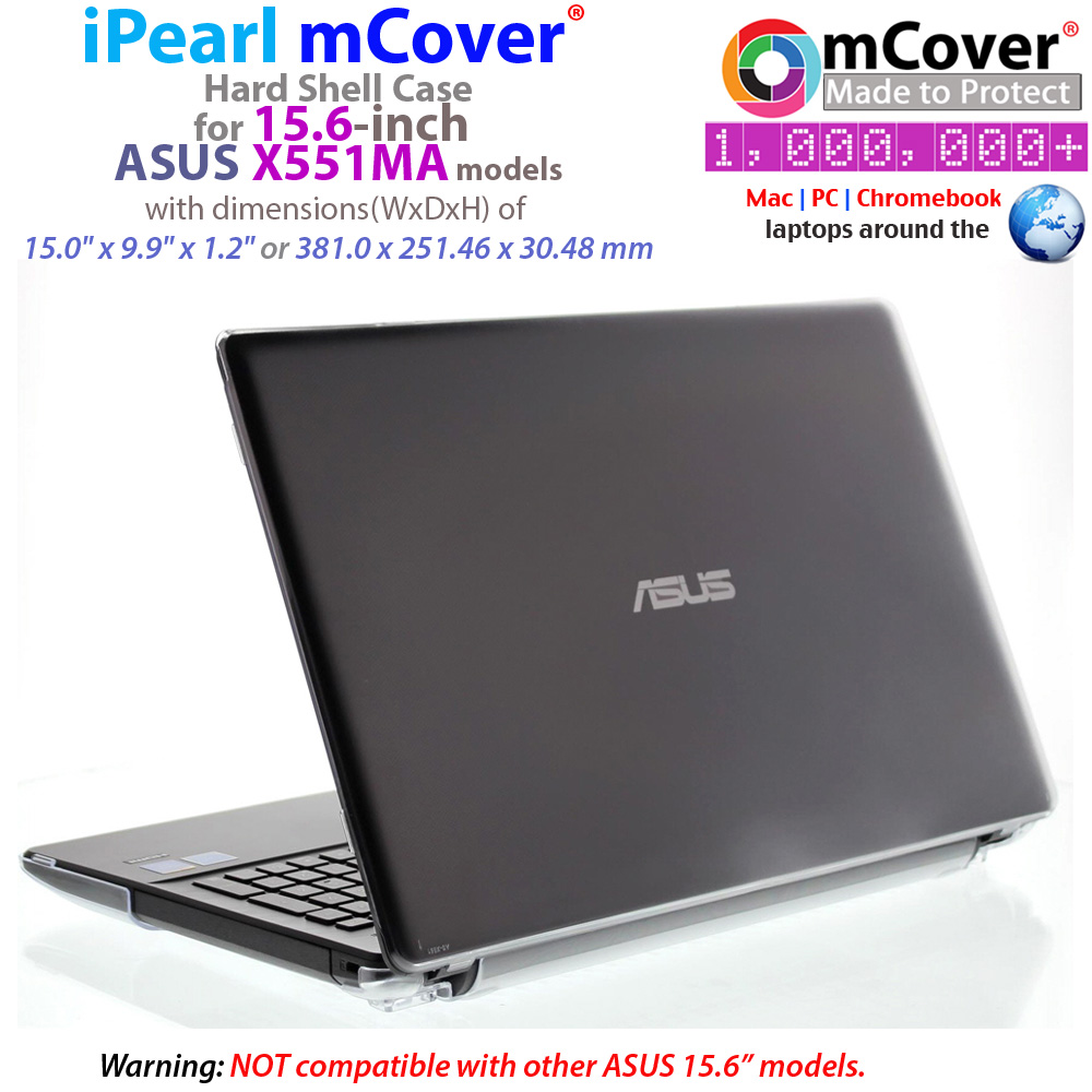 mCover Hard Shell case for ASUS
 				X551MA serirs 15.6" laptop