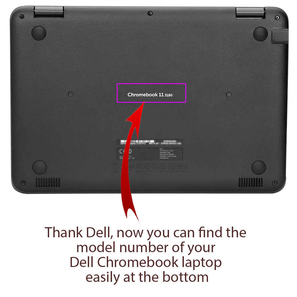 mCover Hard Shell case for 	Dell 11.6" series Chromebook 11 3180 ( released in early 2017 )