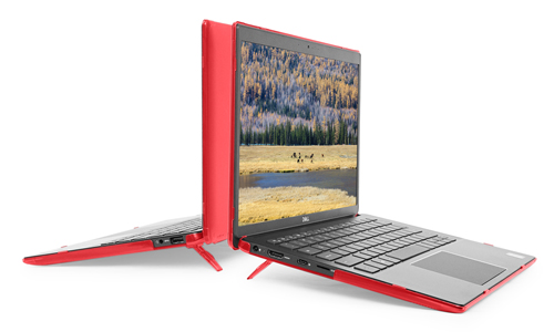 mCover Hard Shell Case for 2019 13.3 Dell Latitude 13 3301 Business Series Laptop Computers Released After May 2019 Red