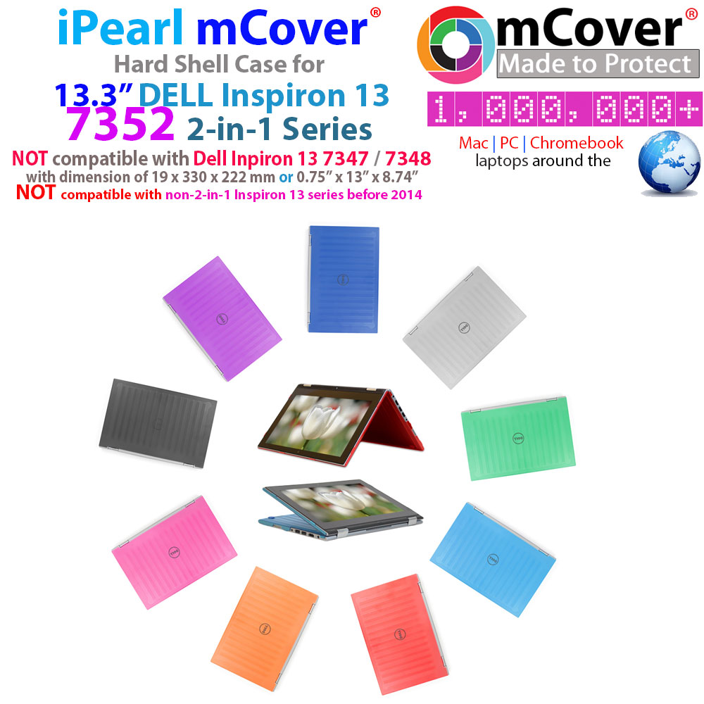 mCover Hard Shell
 				case for 13.3" Dell Inspiron 13 7000
 				series with Touch Screen