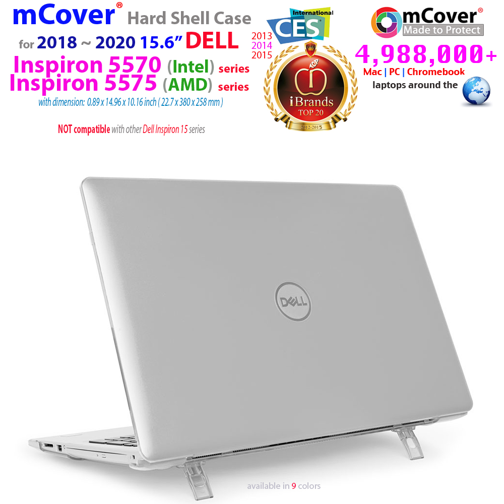 mCover Hard Shell case for 15.6" Dell Inspiron 15 5570 5575 series