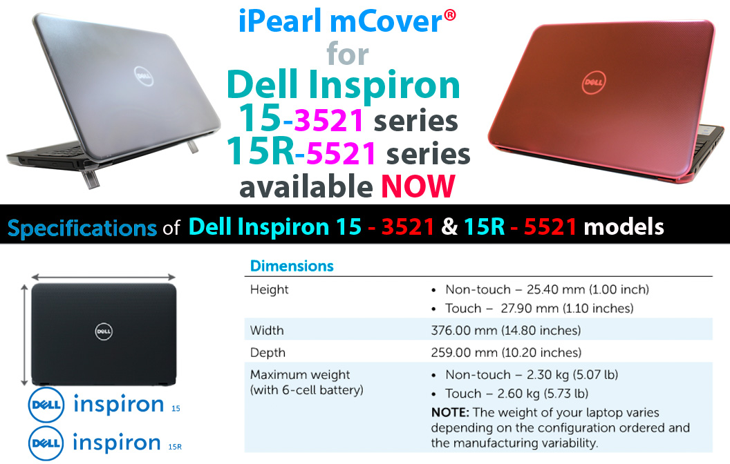 mCover for Dell Inspiron 15 3521