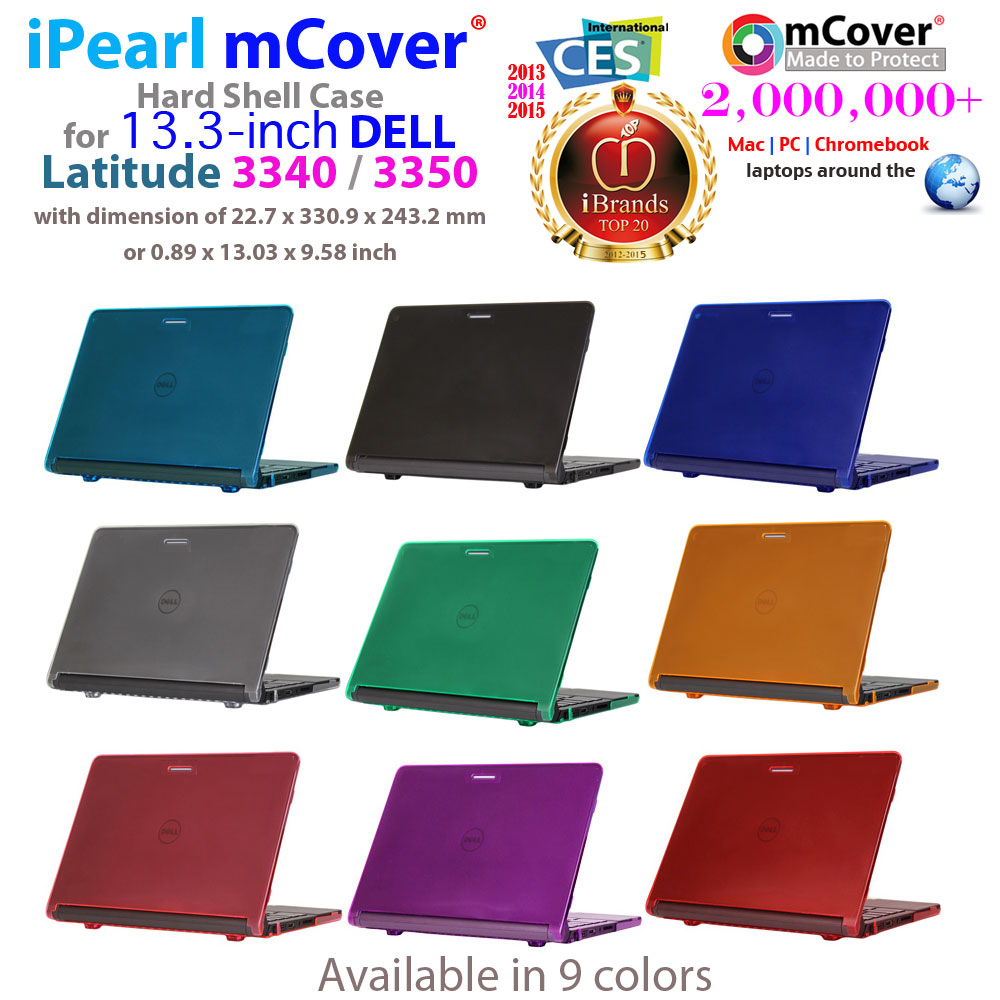 mCover Hard Shell case for
 						Dell Latitude 3340 13.3"
 						series laptop