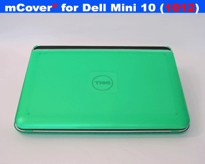 Green hard case for Dell Mini 1012
 				10.1-inch Netbook