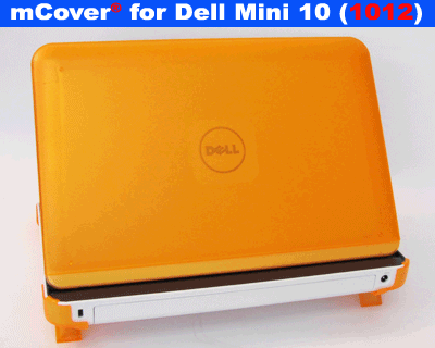 Orange hard case for Dell Mini 1012
 				10.1-inch Netbook