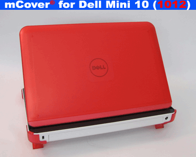 Red hard case for Dell Mini 1012
 				10.1-inch Netbook