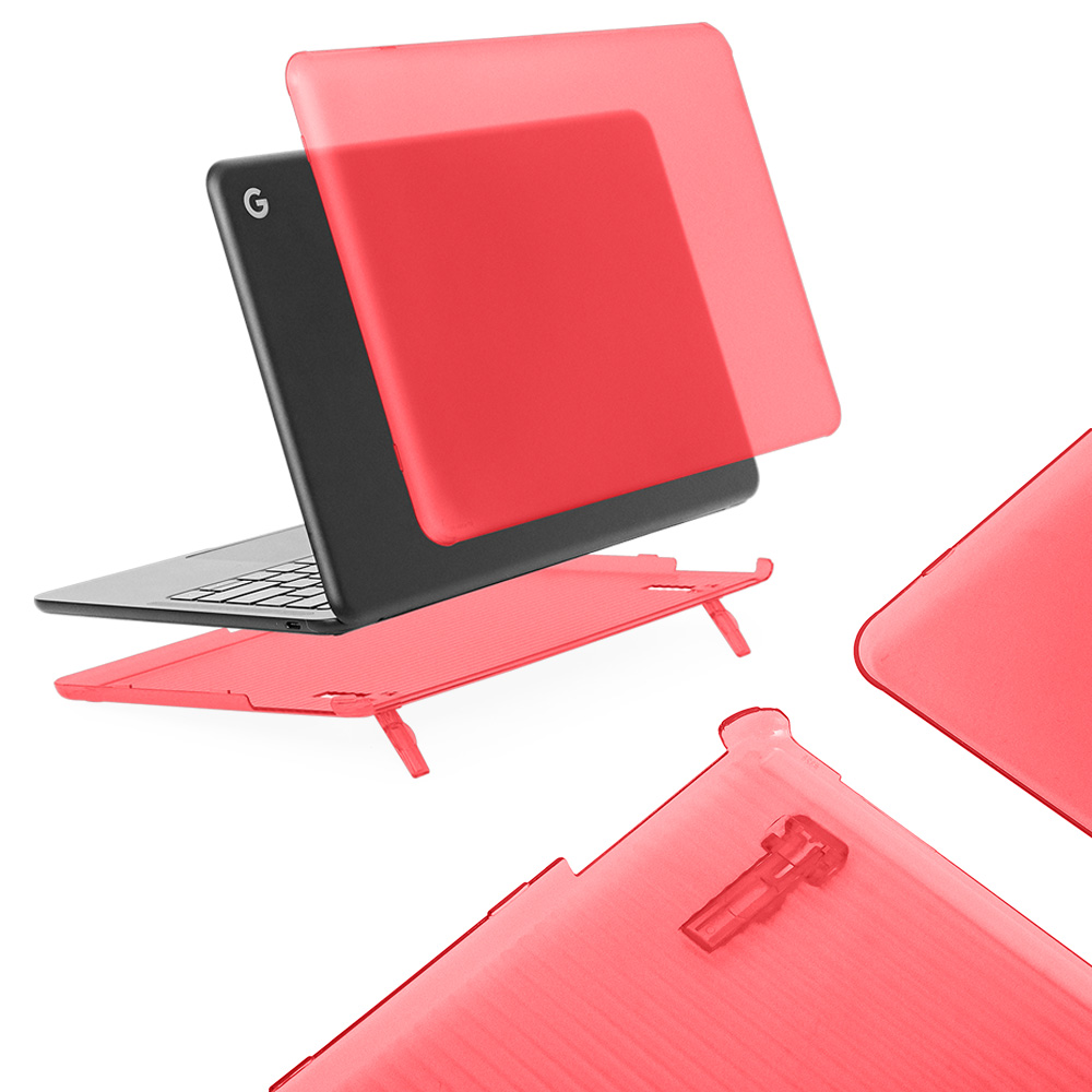 POFOKO Brown 13.3" Laptop Custodia per Google pixelbook GO Chromebook 
