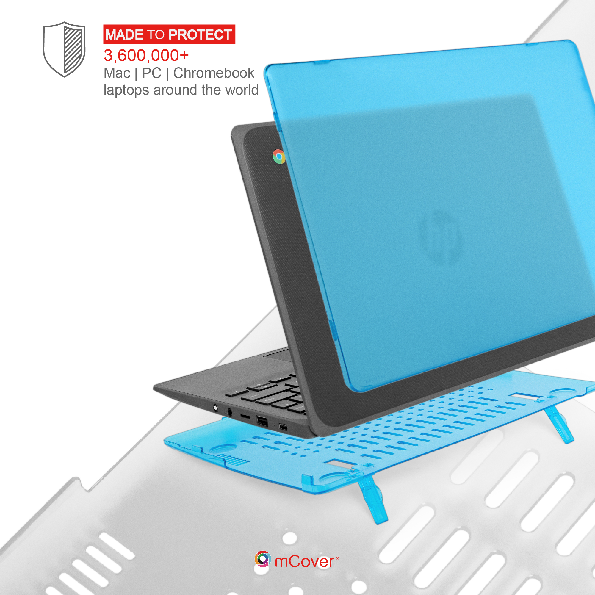 mCover Hard Shell case for HP Chromebook 11 G8EE 11.6"
