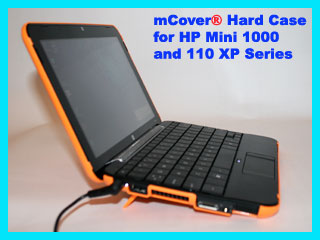 ORANGE hard case for HP Mini 1000
 			Netbook