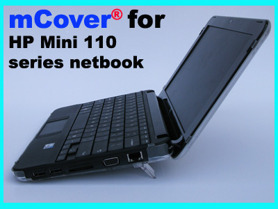 Clear hard case for HP Mini 110XP
 			Netbook