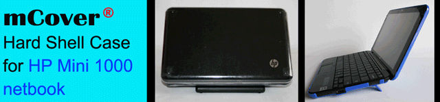 Hard case for 10.1" HP Mini 1000 netbook