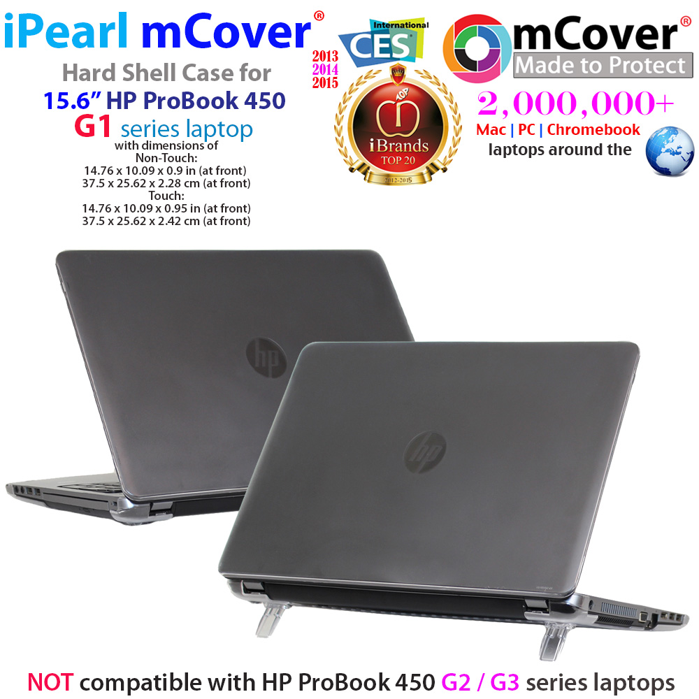 mCover Hard Shell case for 15.6"
 				HP ProBook 450 G1 series
