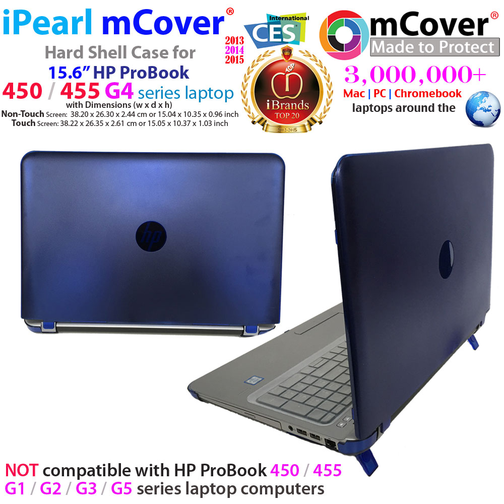 mCover Hard Shell case for 15.6" HP ProBook 450 G4 series