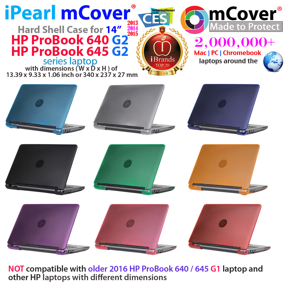 mCover Hard Shell case for 14"
 				HP ProBook 640 G2 series