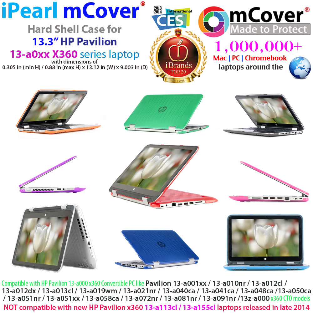 mCover Hard
 				Shell case for HP Pavilion X360 13
