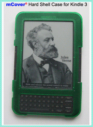 Green hard case
 					for Amazon Kindle 3 ( WIFI & 3G )
 					6-inch reader