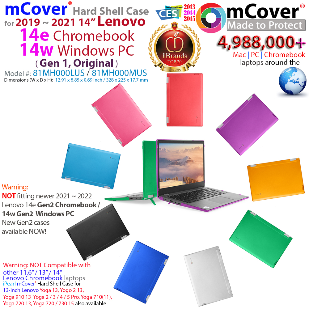 mCover                              Hard Shell case for 14-inch Lenovo                              Chromebook 14e