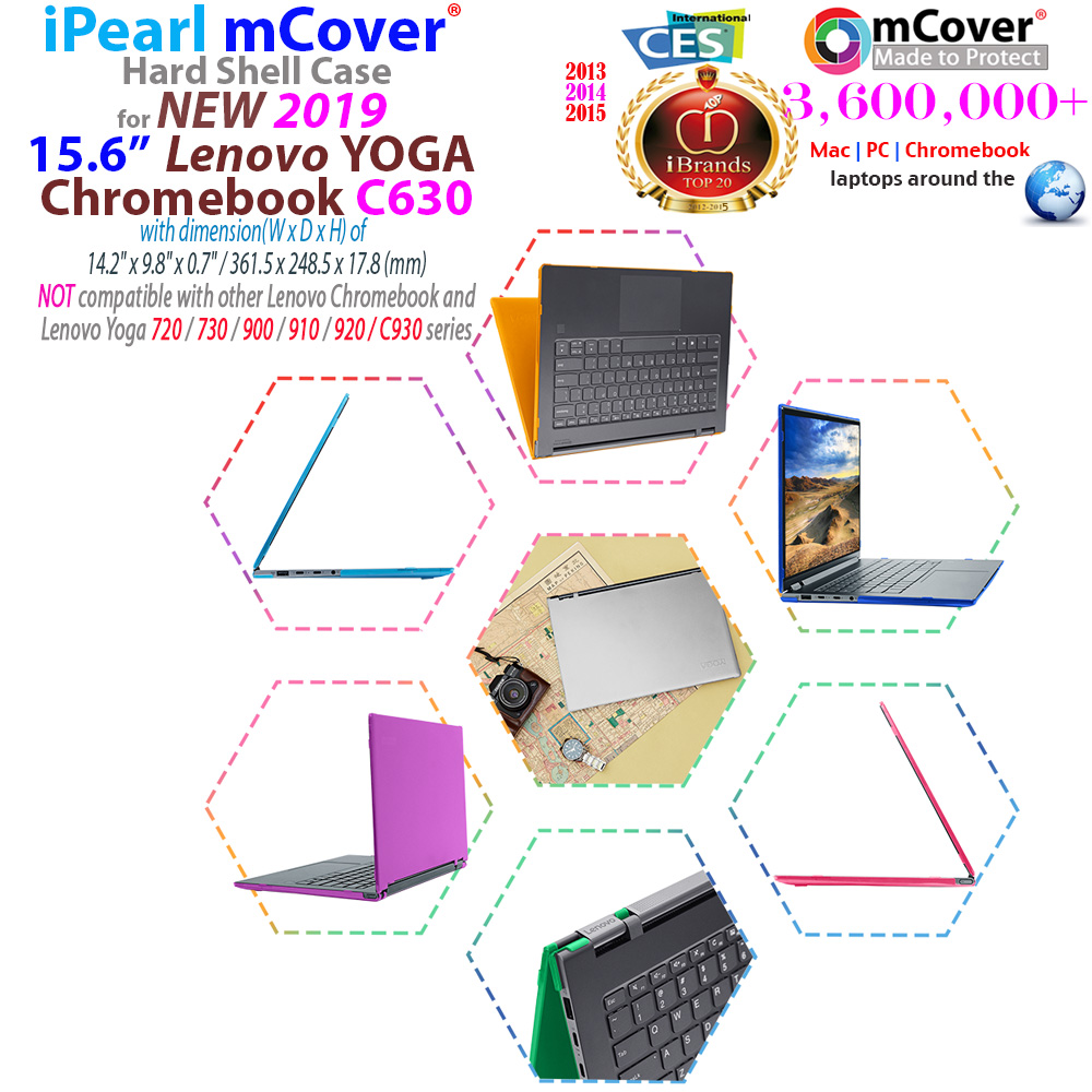 mCover Hard Shell case for Lenovo Yoga Chromebook C630
