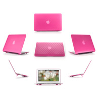 Pink hard brick design shell case
 					for MacBook Pro Air 11.6"