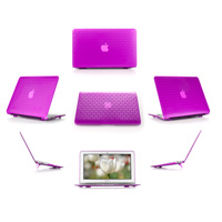 Purple hard brick design shell
 					case for MacBook Pro Air 11.6"