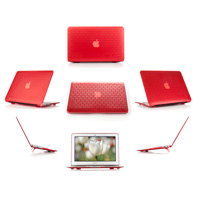 Red hard brick design shell case
 					for MacBook Pro Air 11.6"