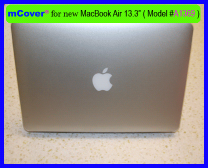 Clear hard shell case for MacBook Air A1369 13.3"