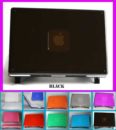 BLACK hard shell case for MacBook