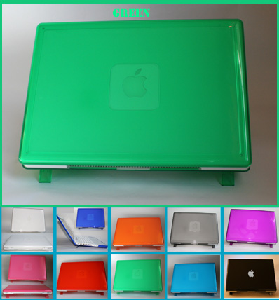 GREEN hard shell case for MacBook