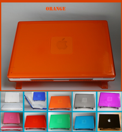 ORANGE hard shell case for MacBook