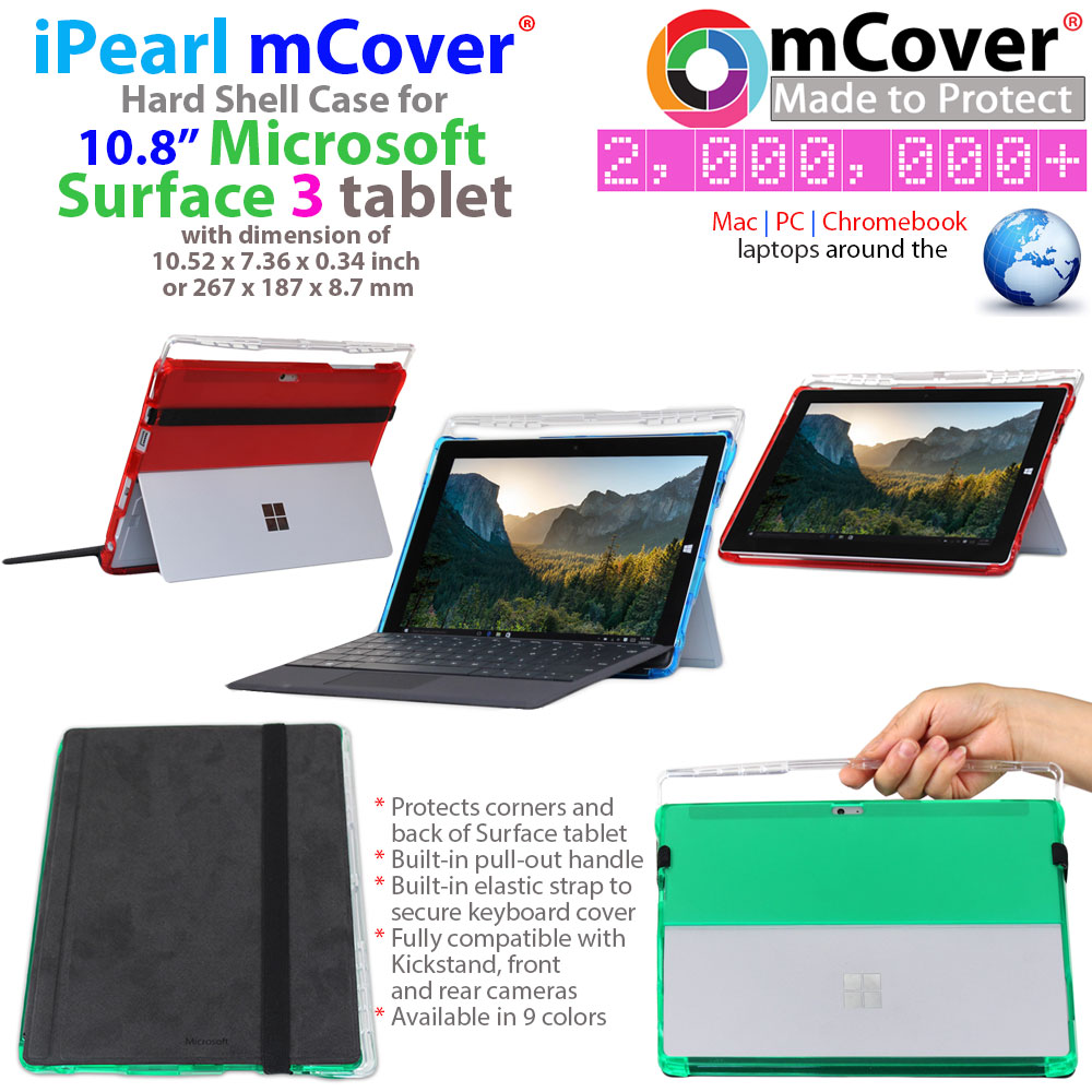 mCover Hard
 				Shell case for Microsoft Surface 3