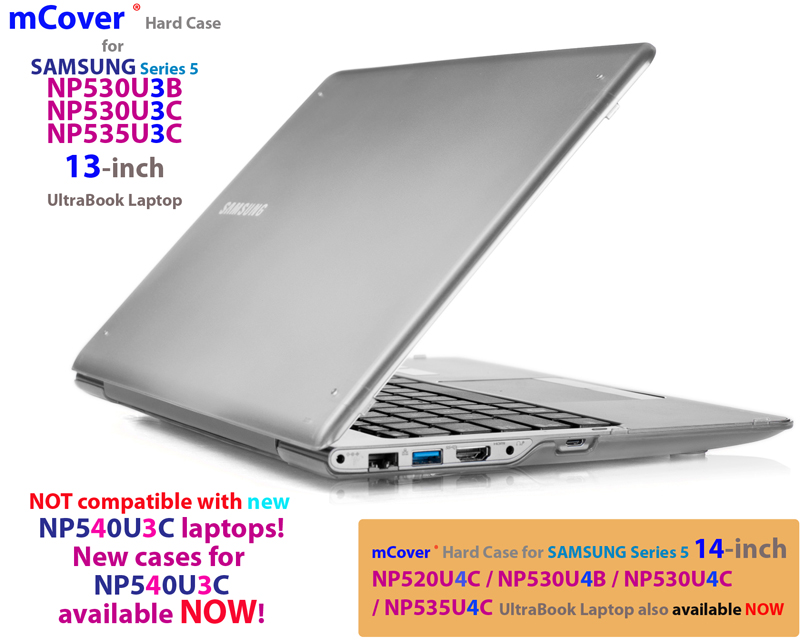mCover
 				Hard Shell case for Samsung Series 5
 				NP530U3B series Ultrabook