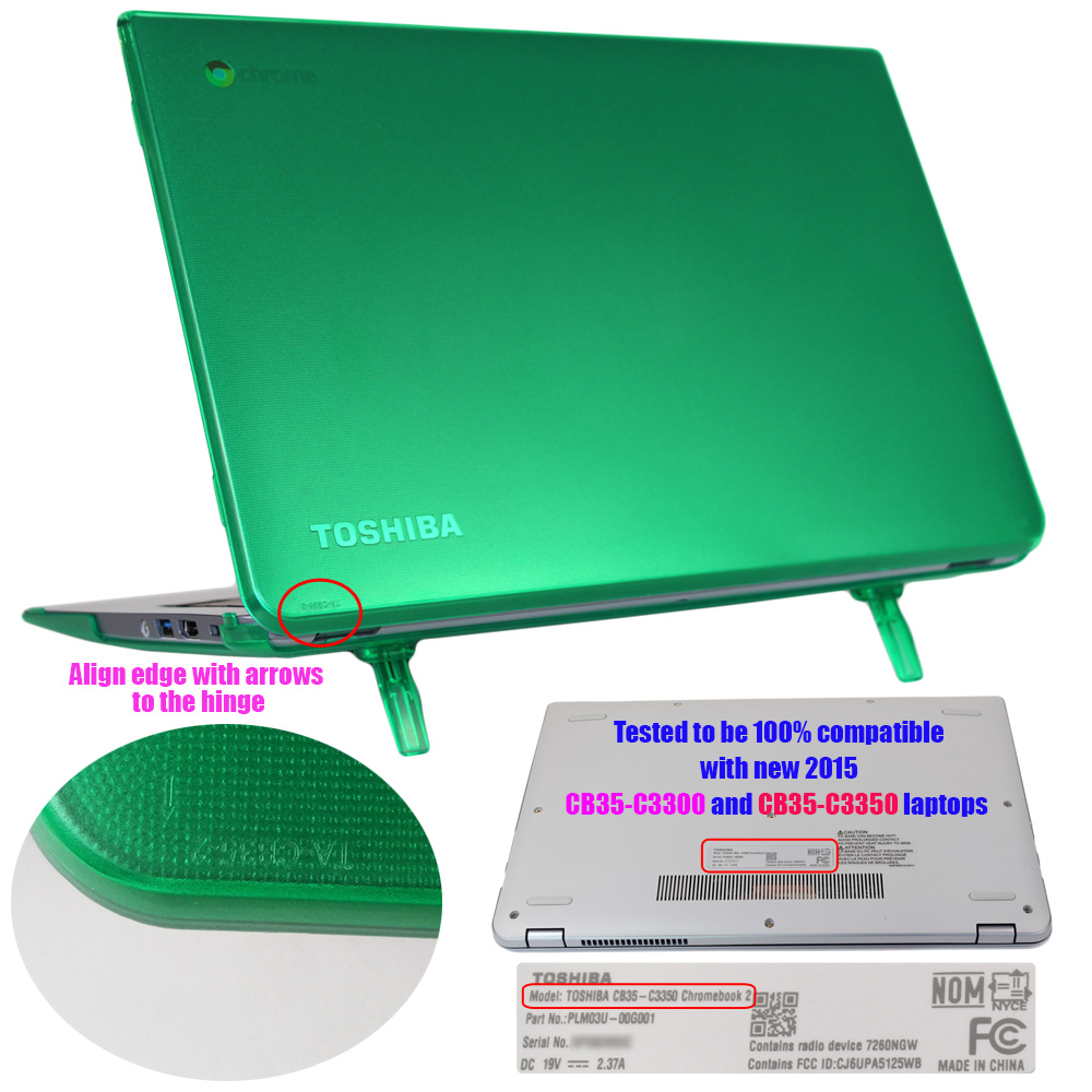 mCover Hard
 								Shell case for
 								Toshiba CB30
 								series Chromebook