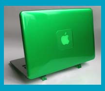 GREEN hard shell case for MacBook Air