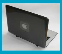 GREY hard shell case for MacBook Air
