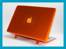 ORANGE hard shell case for MacBook Air