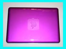 Purple hard shell case for MacBook Air
