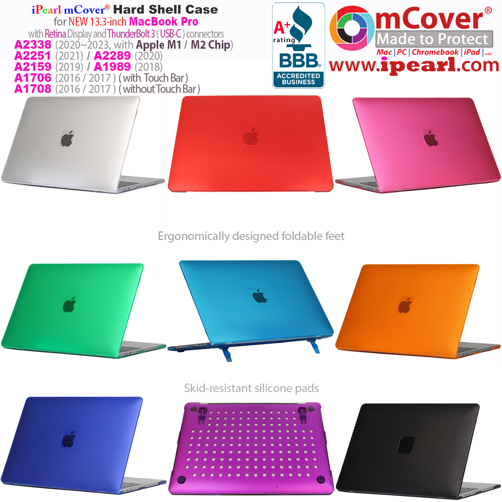 mCover® case for MacBook Pro 13-inch with Touch Bar