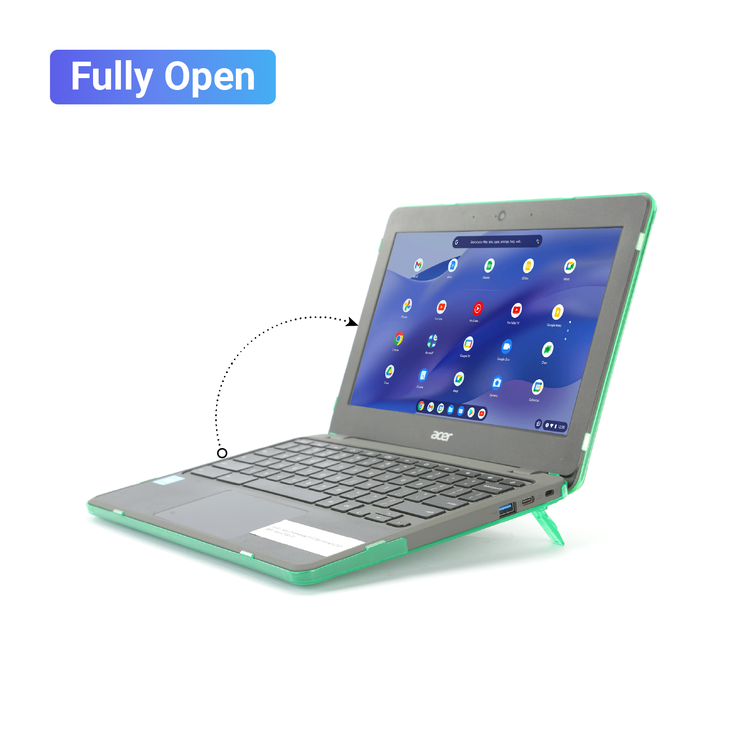 thumbnail image 2 of MCover® Hard Shell Case For 11.6" Acer Chromebook 11 C732 Series – 9 Colors Available 2 of 4
