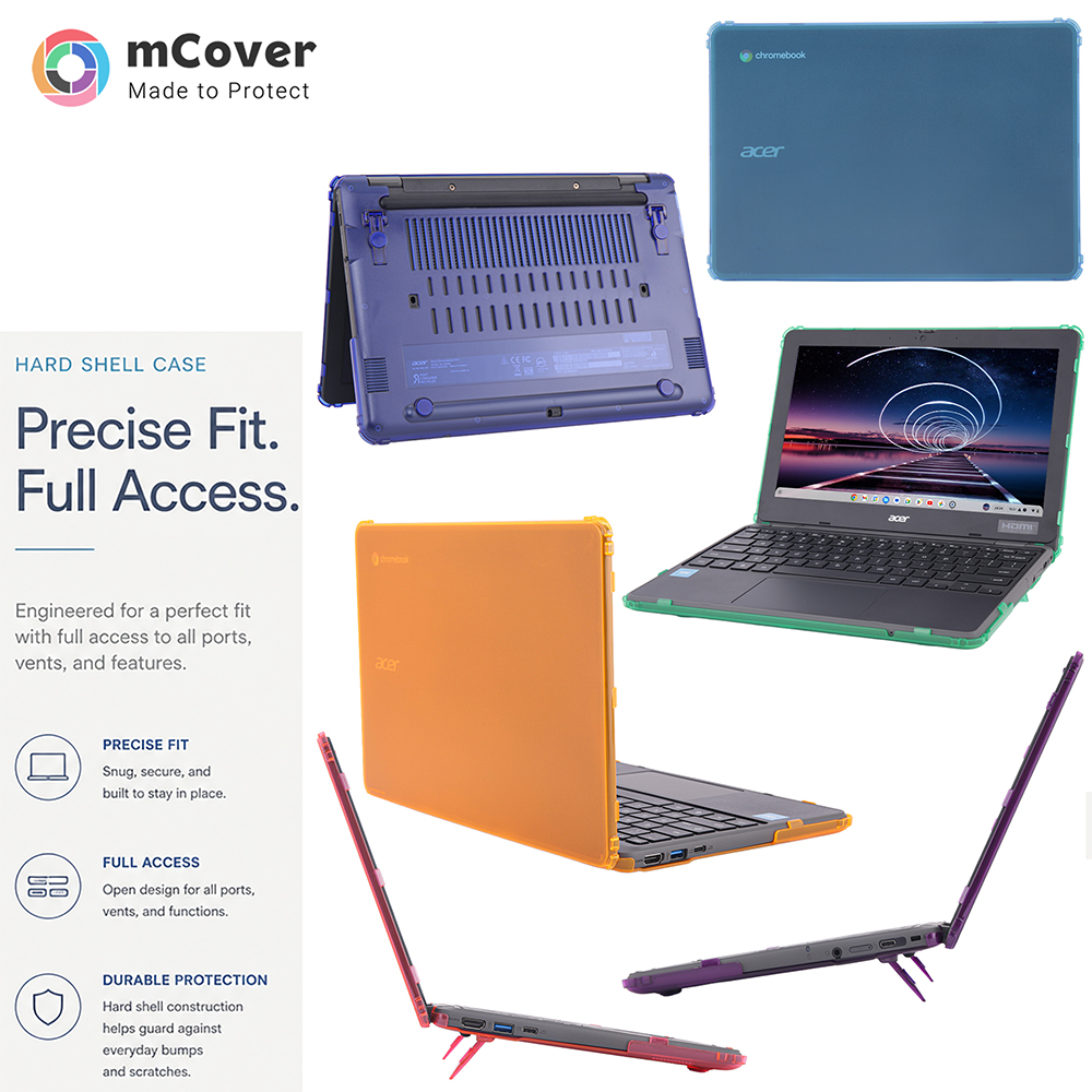 mCover Hard Shell case for Acer Chromebook 511 C737 series clamshell Laptops