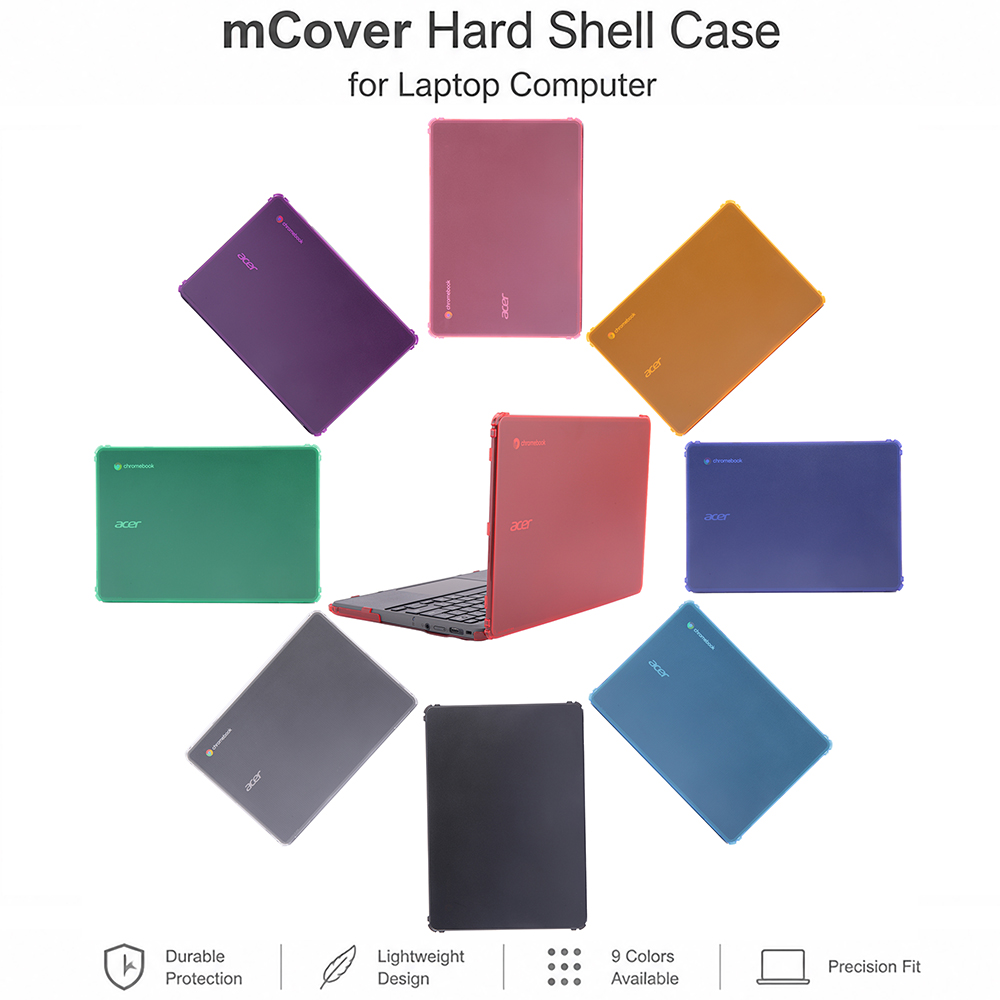 mCover Hard Shell case for Acer Chromebook 511 C737 series clamshell Laptops