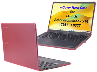 mCover Hard Shell case for 14-inch Acer Chromebook 514 C937 series clamshell Laptops