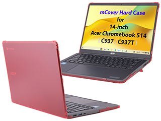 mCover Hard Shell case for 14-inch Acer Chromebook 514 C937 series clamshell Laptops